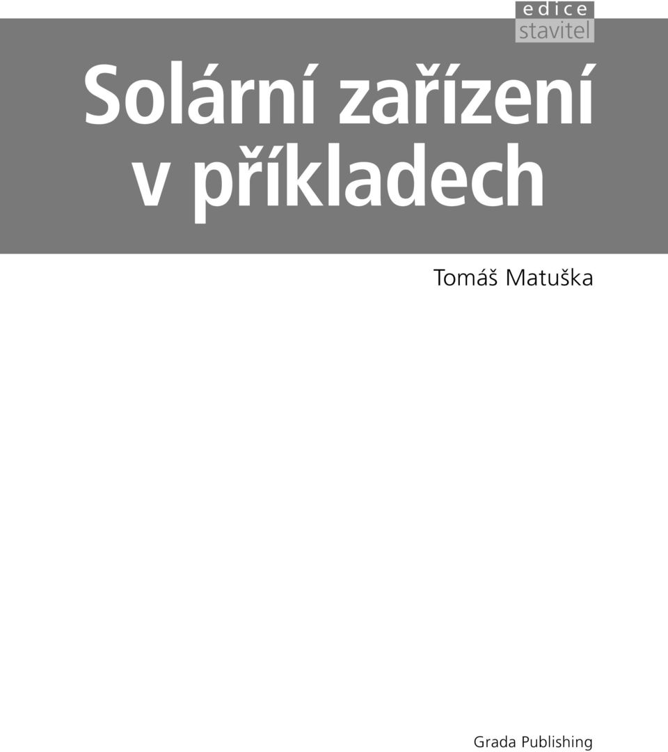 příkladech Tomáš