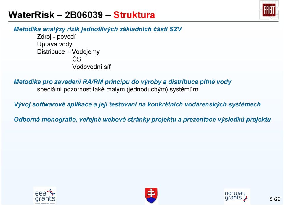 vody speciální pozornost také malým (jednoduchým) systémům Vývoj softwarové aplikace a její testovaní na