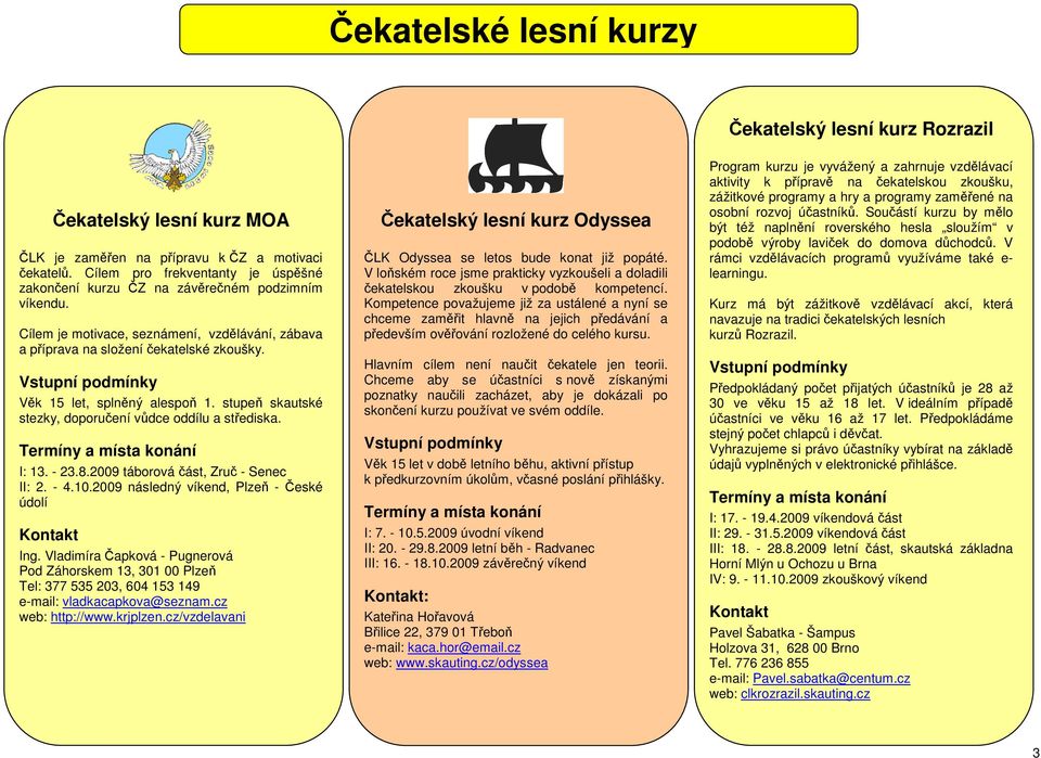 2009 táborová část, Zruč - Senec II: 2. - 4.10.2009 následný víkend, Plzeň - České údolí Ing.