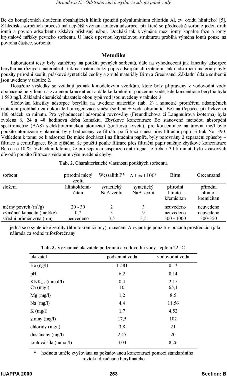 Dochází tak k výměně mezi ionty kapalné fáze a ionty krystalové mřížky pevného sorbentu. U látek s pevnou krystalovou strukturou probíhá výměna iontů pouze na povrchu částice, sorbentu.