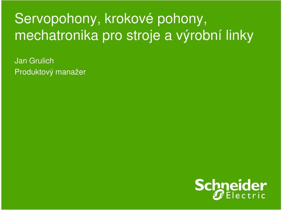 stroje a výrobní linky