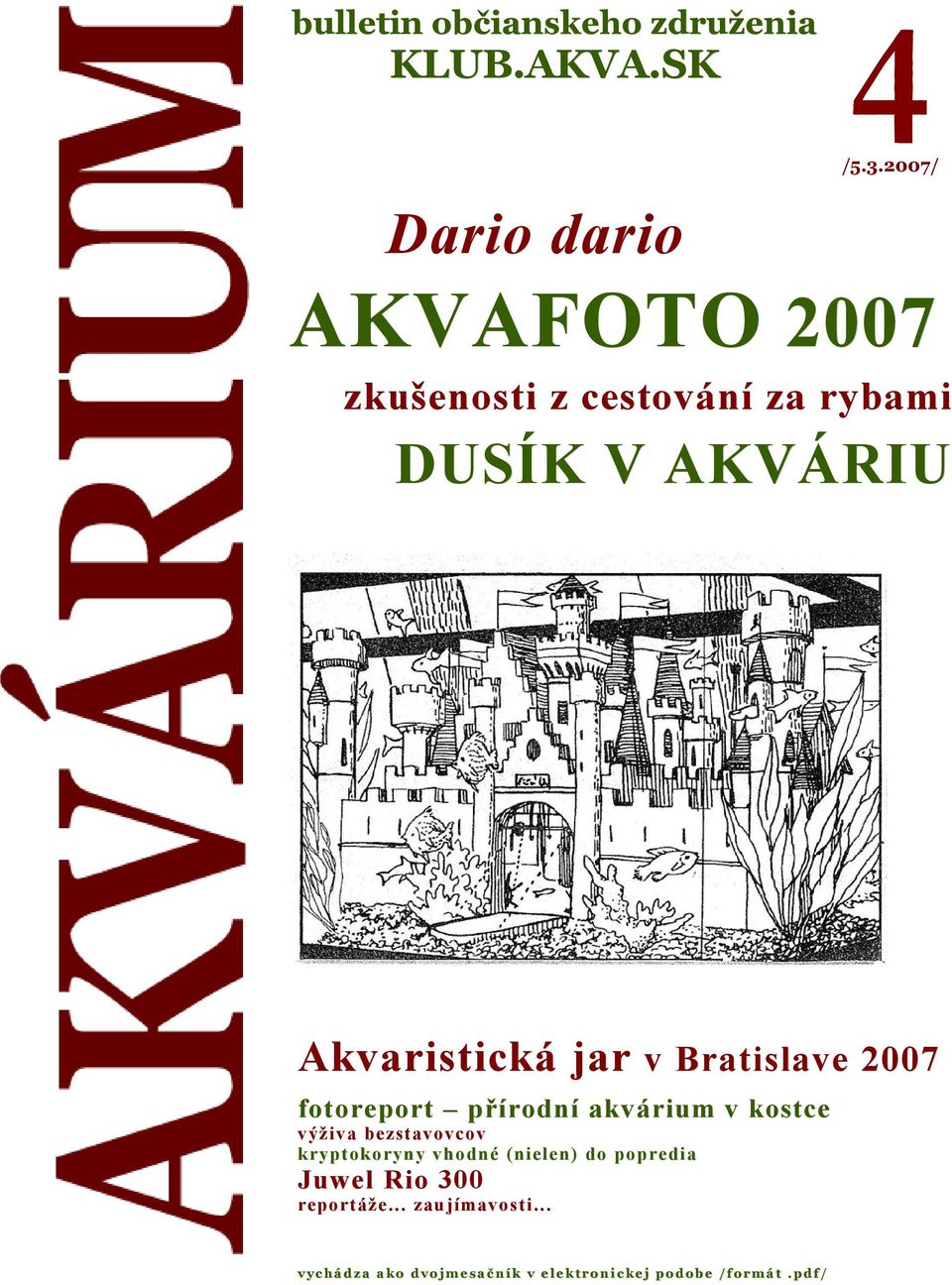 editoriál fotoreport přírodní akvárium v kostce výž zs tavovc ovv výžii va be bezs ta vovco krypt ok oryn y vh odn