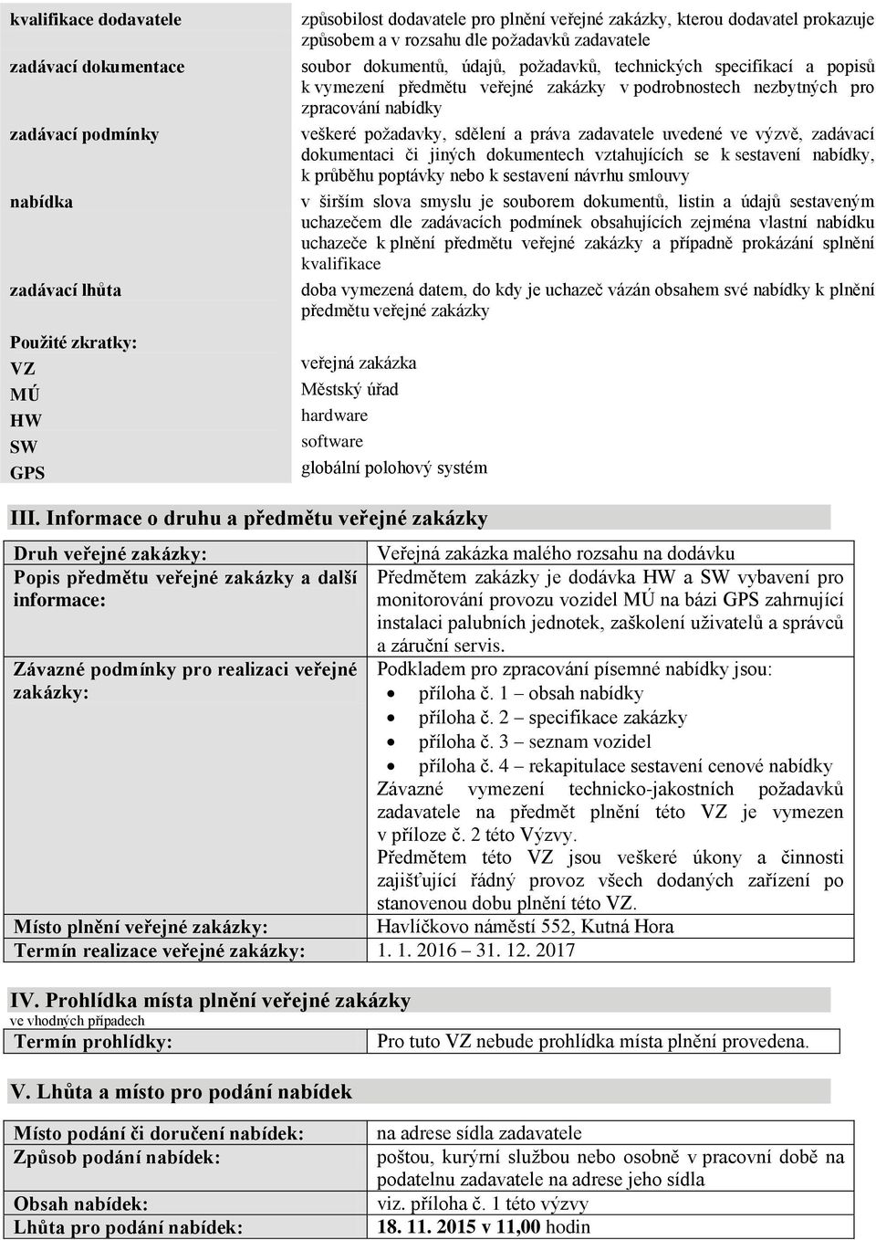 nabídky veškeré požadavky, sdělení a práva zadavatele uvedené ve výzvě, zadávací dokumentaci či jiných dokumentech vztahujících se k sestavení nabídky, k průběhu poptávky nebo k sestavení návrhu