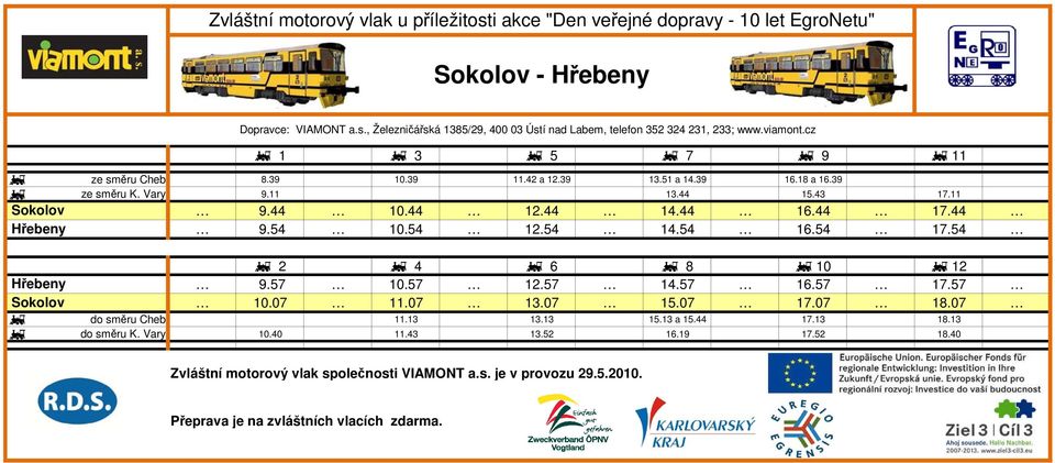 44 Hřebeny 9.54 10.54 12.54 14.54 16.54 17.54 g 2 g 4 g 6 g 8 g 10 g 12 Hřebeny 9.57 10.57 12.57 14.57 16.57 17.57 Sokolov 10.07 11.07 13.07 15.07 17.07 18.07 g do směru Cheb 11.13 13.13 15.