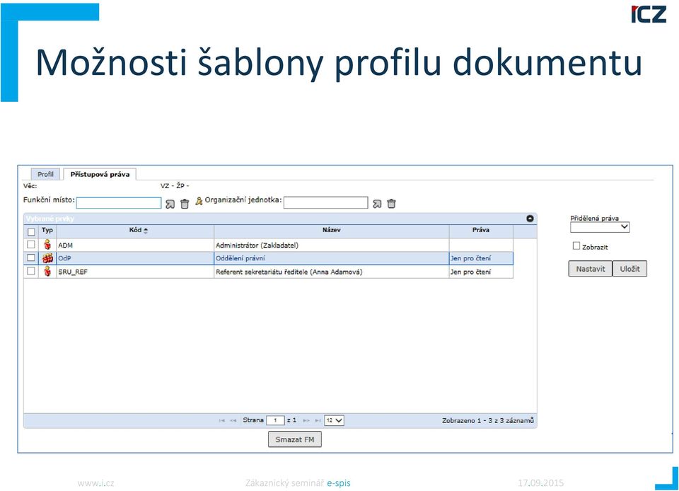 profilu