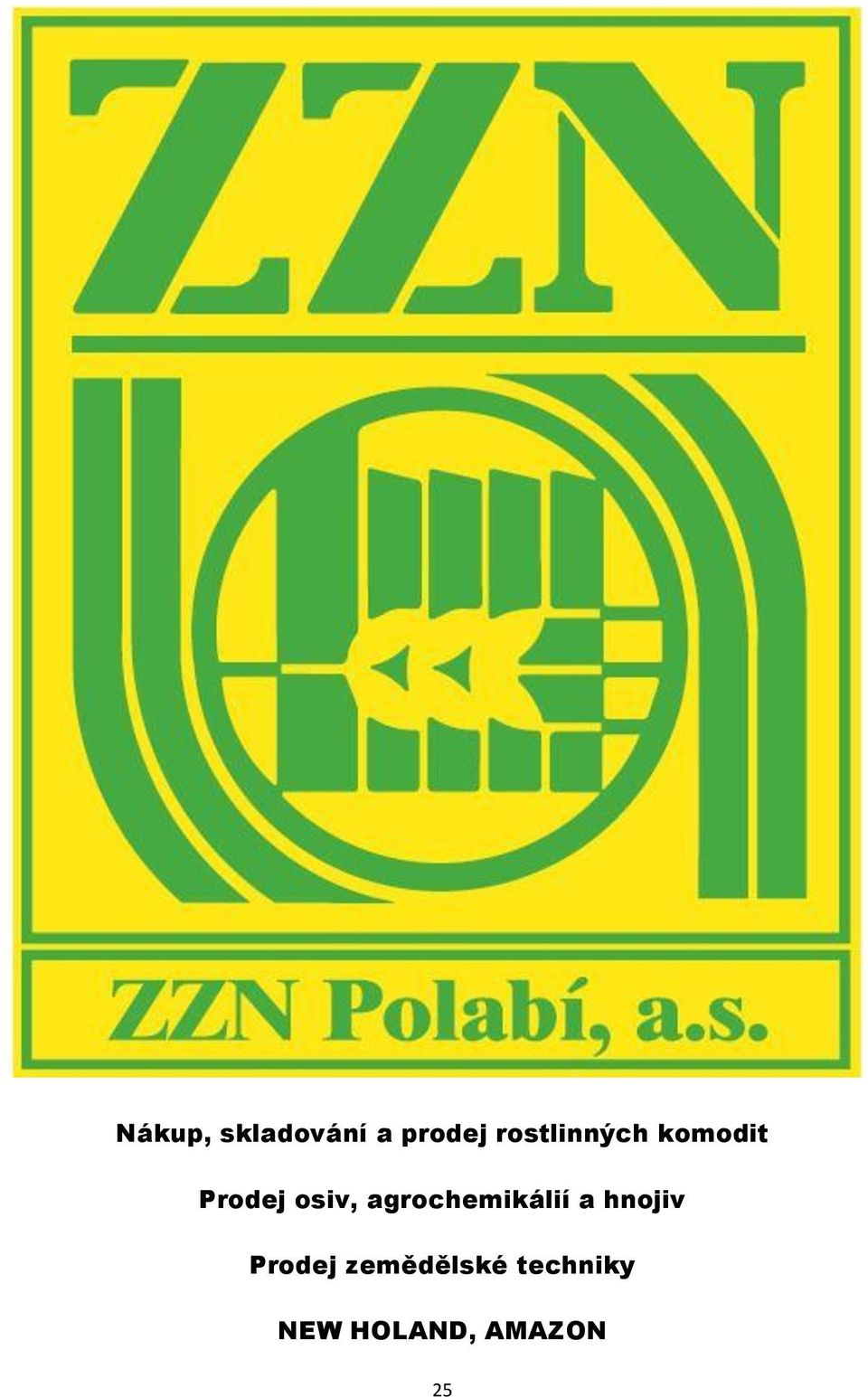 agrochemikálií a hnojiv Prodej