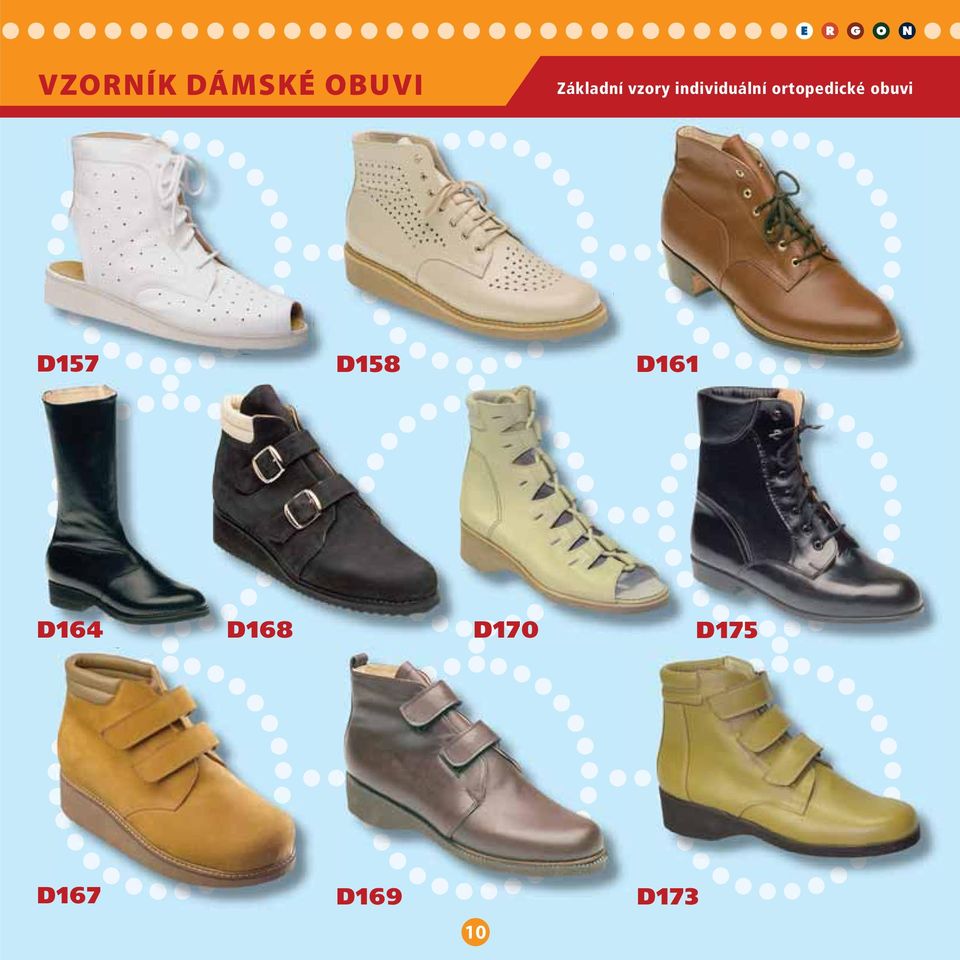 ortopedické obuvi D157 D158