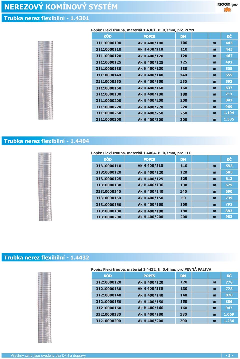 31110000140 Ak H 400/140 140 m 555 31110000150 Ak H 400/150 150 m 593 31110000160 Ak H 400/160 160 m 637 31110000180 Ak H 400/180 180 m 711 31110000200 Ak H 400/200 200 m 842 31110000220 Ak H 400/220