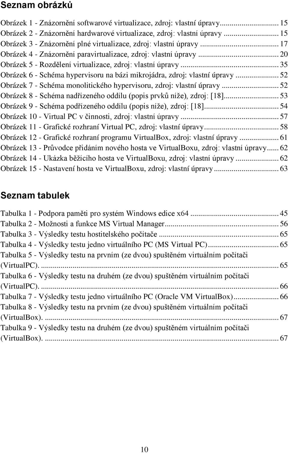 .. 20 Obrázek 5 - Rozdělení virtualizace, zdroj: vlastní úpravy... 35 Obrázek 6 - Schéma hypervisoru na bázi mikrojádra, zdroj: vlastní úpravy.