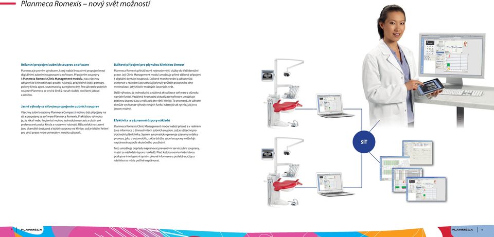 Pro uživatele zubních souprav Planmeca se otvírá široký rozsah služeb pro řízení jakosti a údržbu.