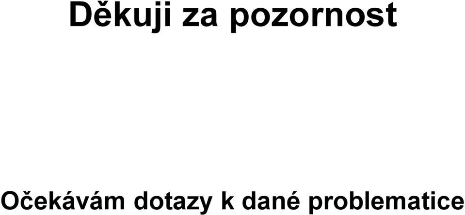 Očekávám