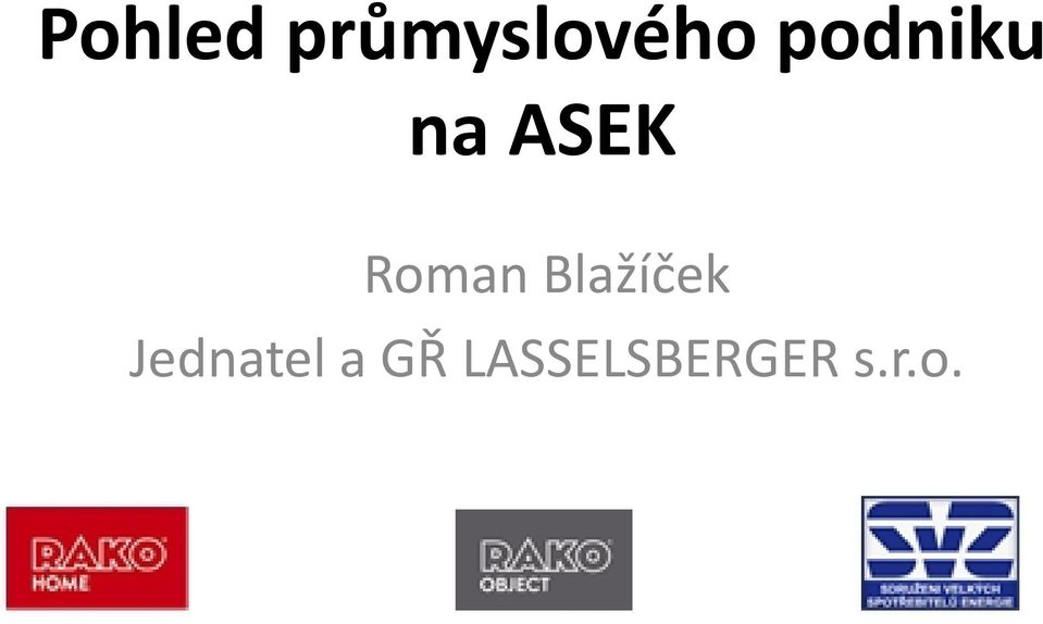 Blažíček Jednatel a