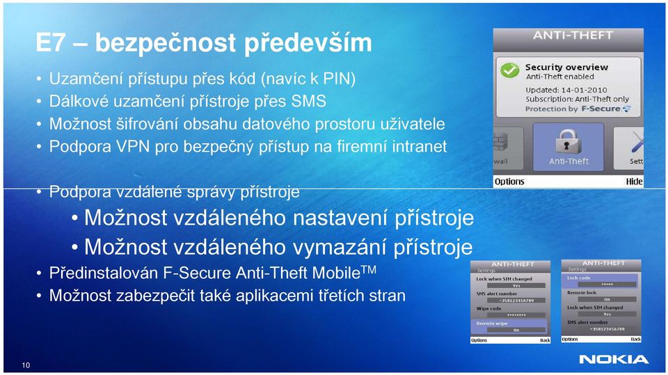 intranet Podpora vzdálené správy přístroje Možnost vzdáleného nastavení přístroje Možnost vzdáleného