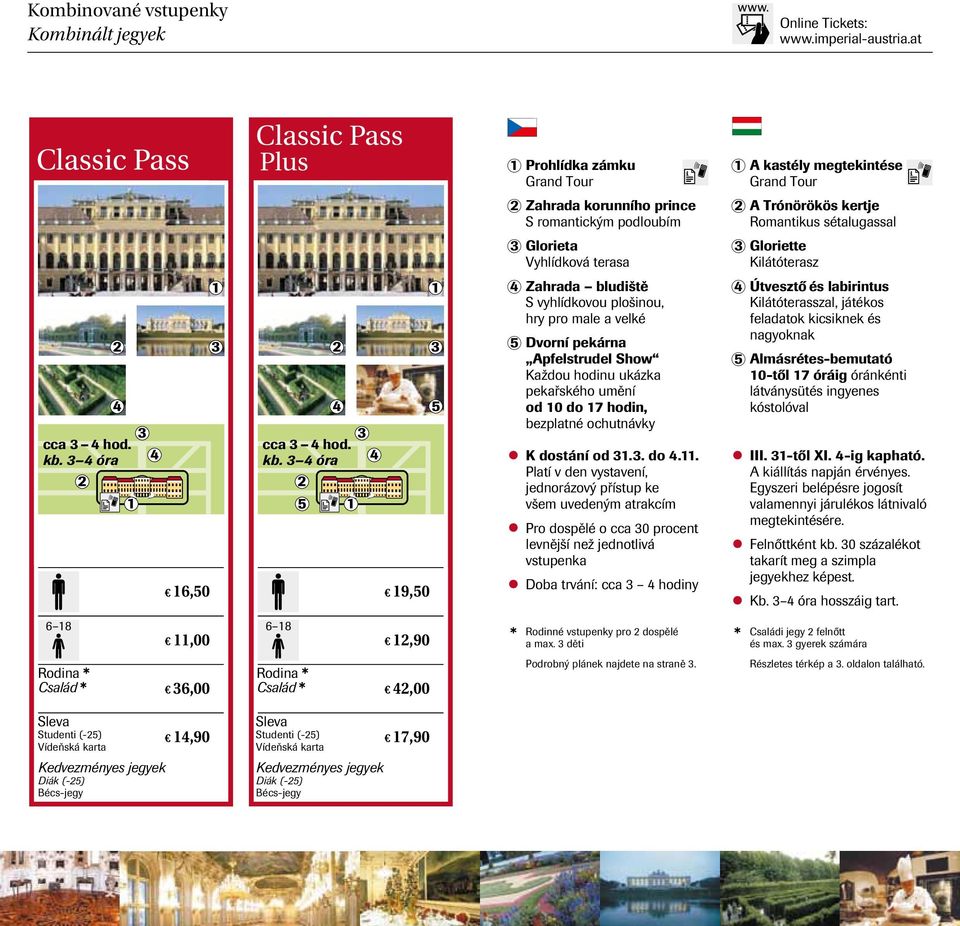 terasa 3 Gloriette Kilátóterasz cca 3 4 hod. kb.