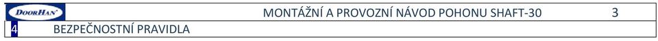 MONTÁŽNÍ A