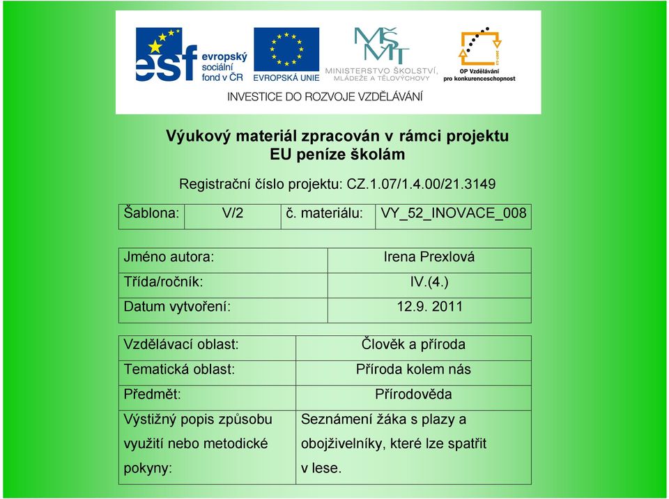 ) Datum vytvoření: 12.9.