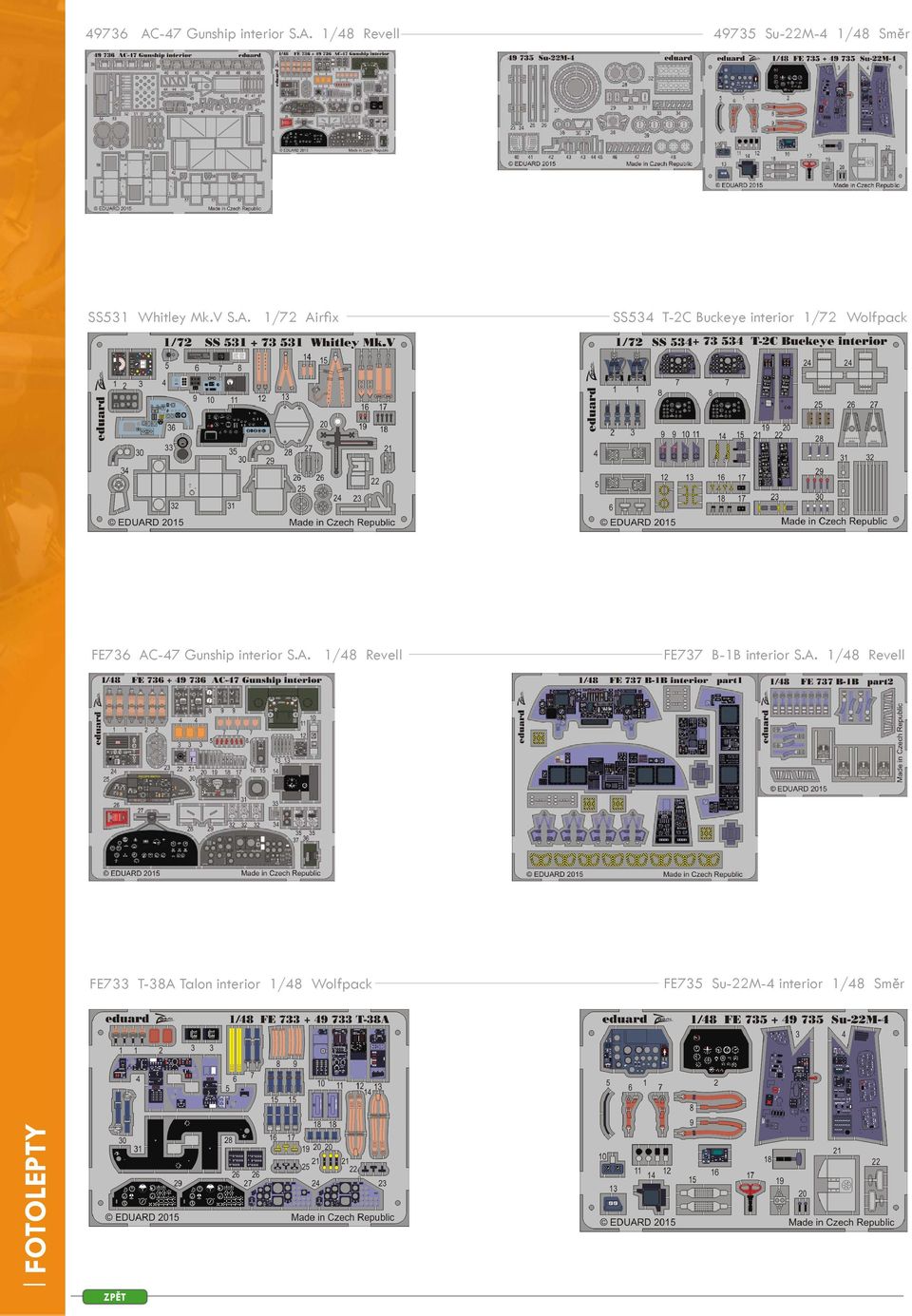 1/72 Airfix SS534 T-2C Buckeye interior 1/72 Wolfpack FE736 AC-47