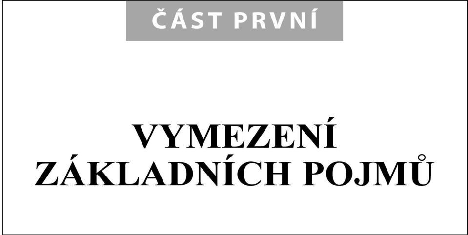 VYMEZENÍ