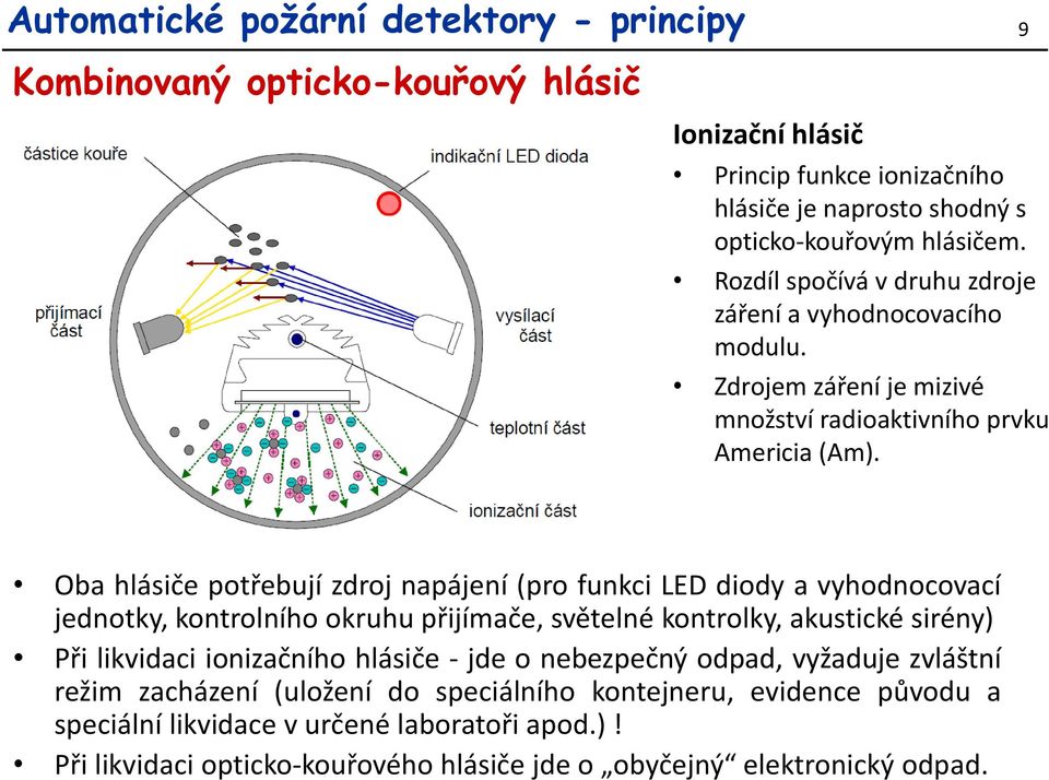 Bezpečnostní inženýrství. - Detektory požárů a senzory plynů - - PDF Free  Download