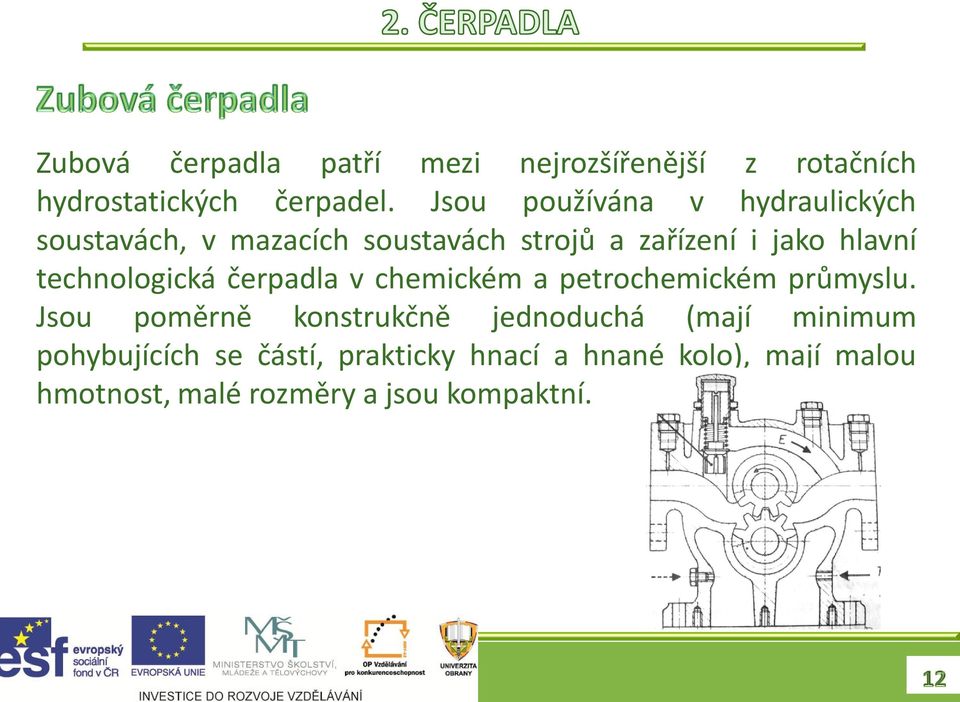 technologická čerpadla v chemickém a petrochemickém průmyslu.