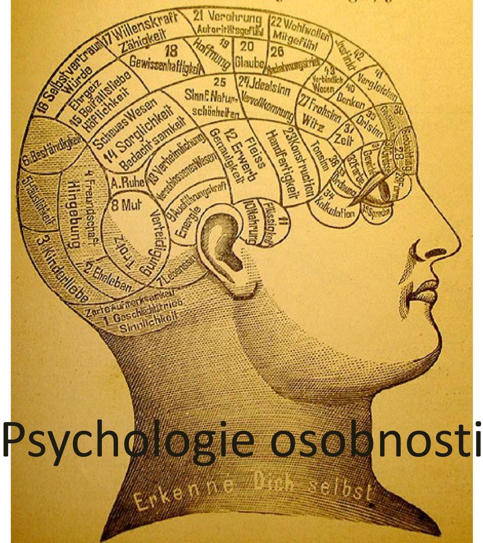Psychologie osobnosti - PDF Free Download