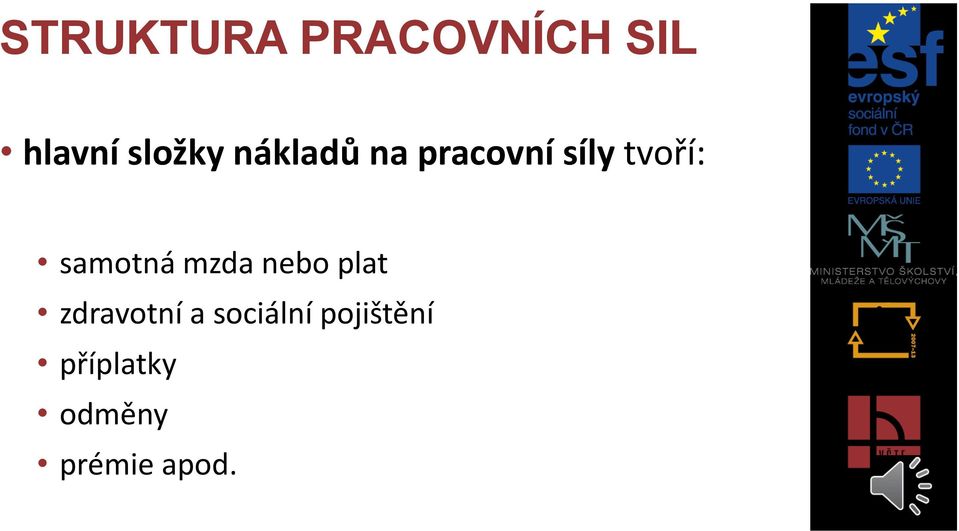 samotná mzda nebo plat zdravotní a