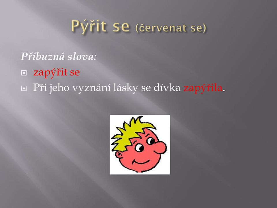 vyznání