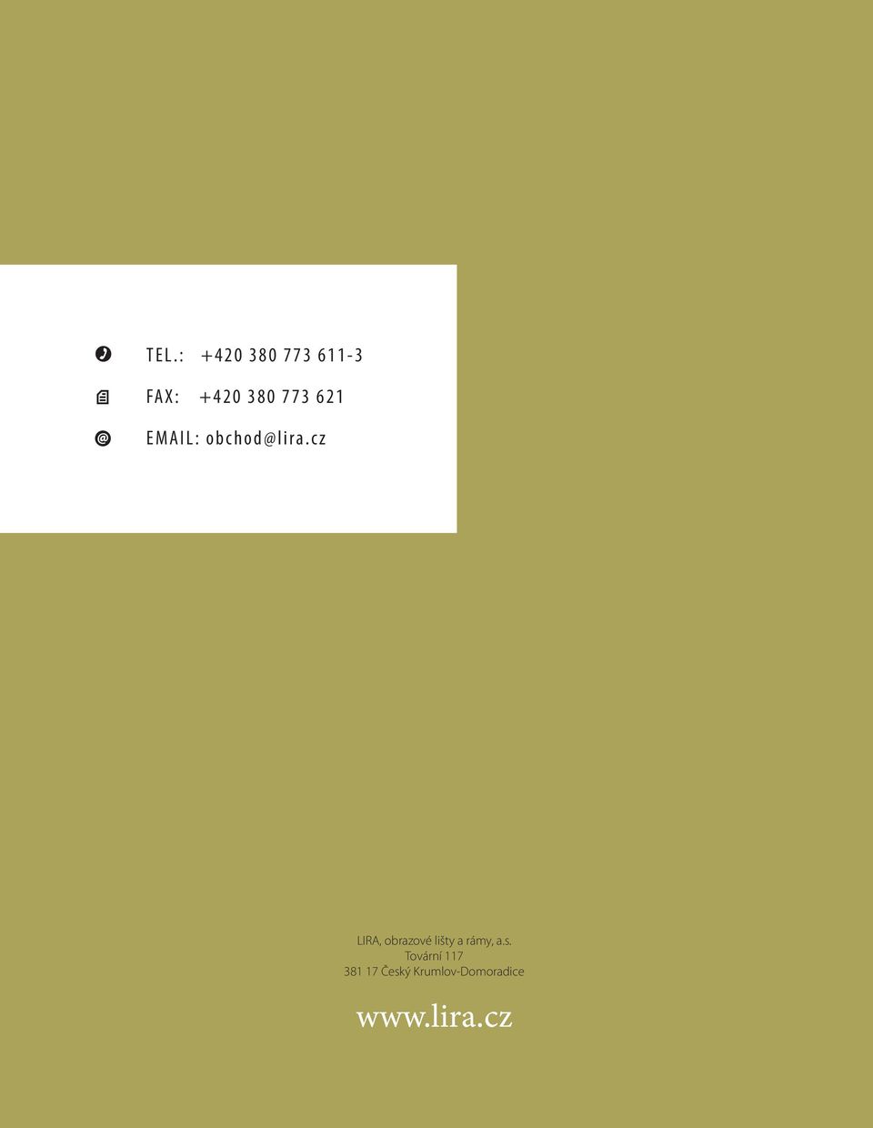 0 7 7 3 6 2 1 E M A I L : o b c h o d @ l i r a.