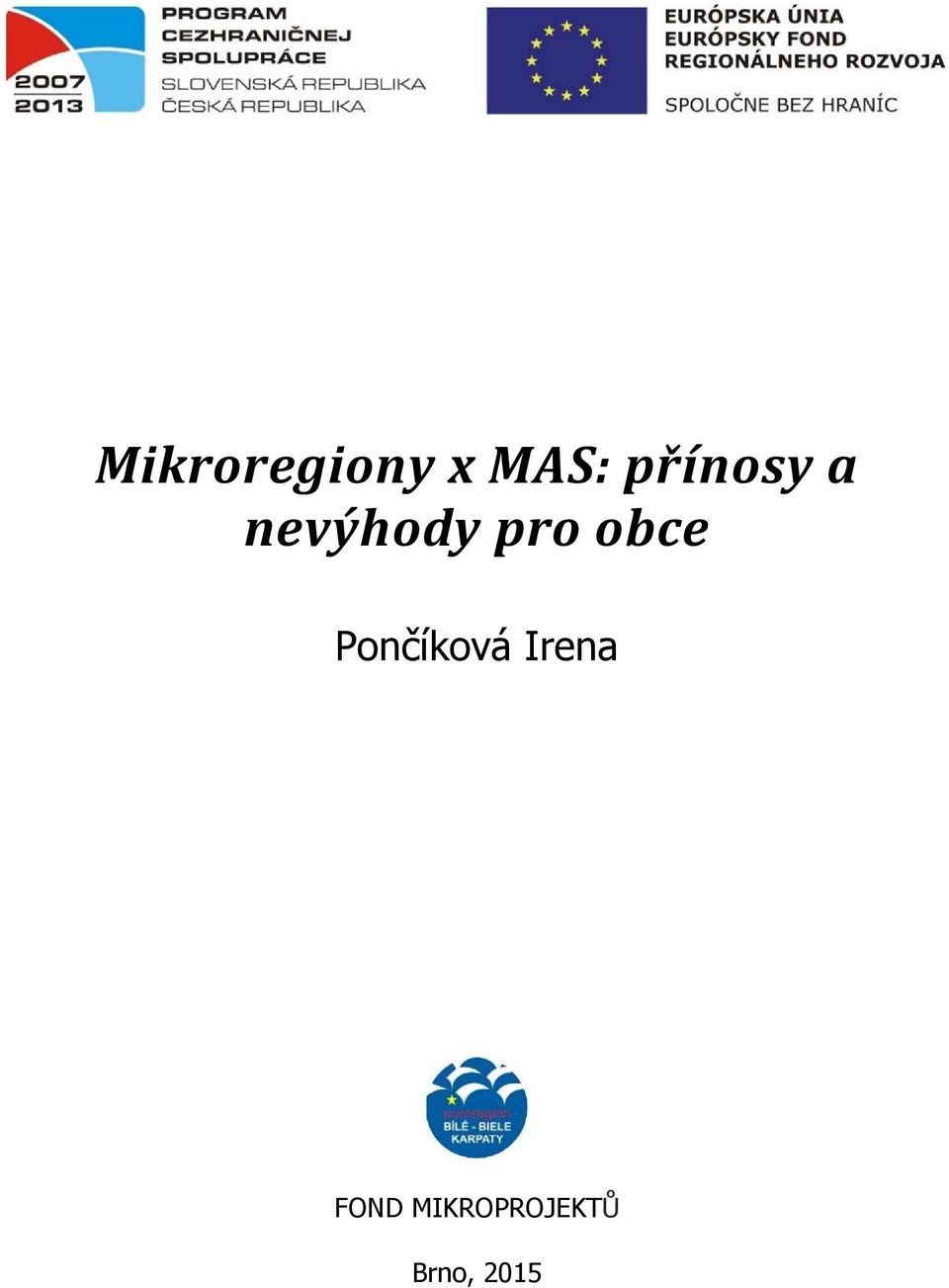 obce Pončíková Irena