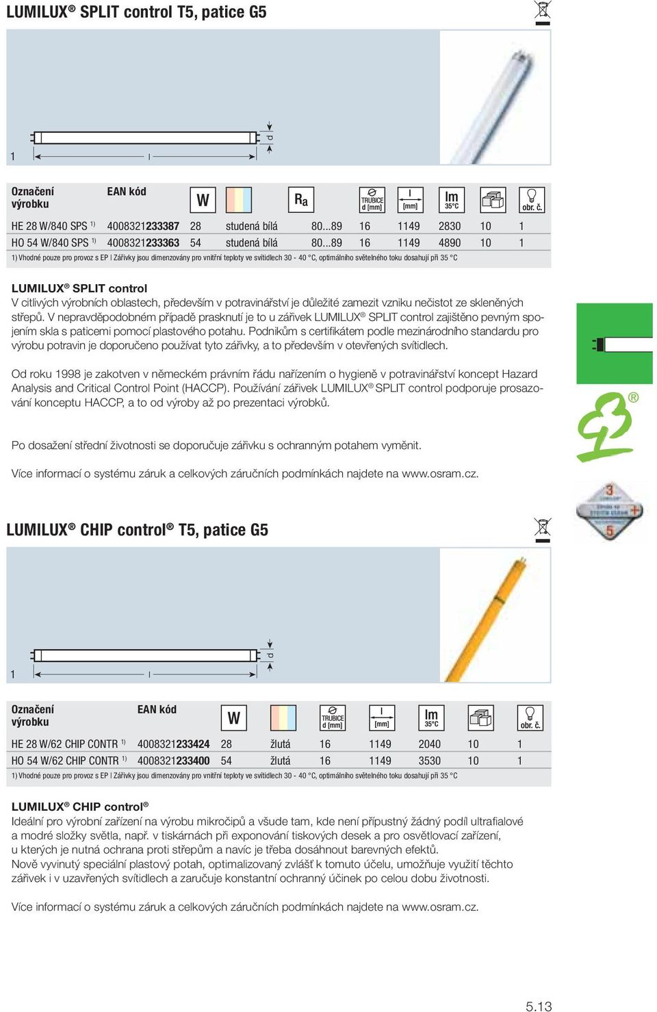 Lineární zářivky OBSAH - PDF Stažení zdarma