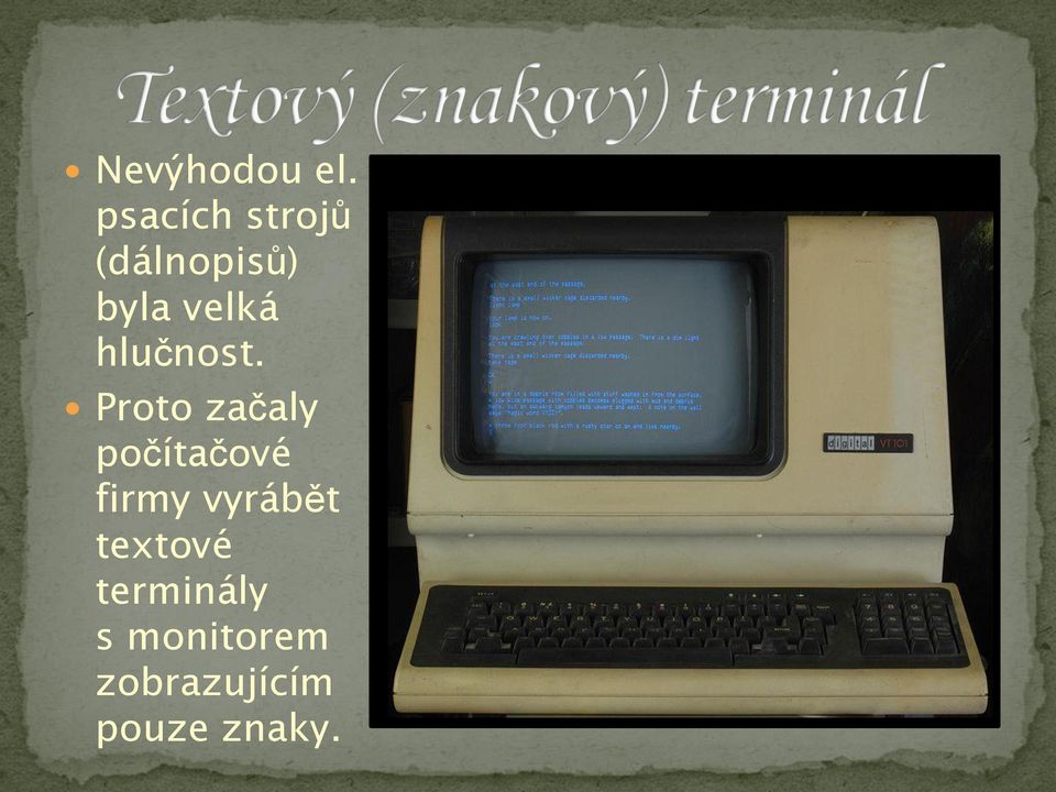hlučnost.