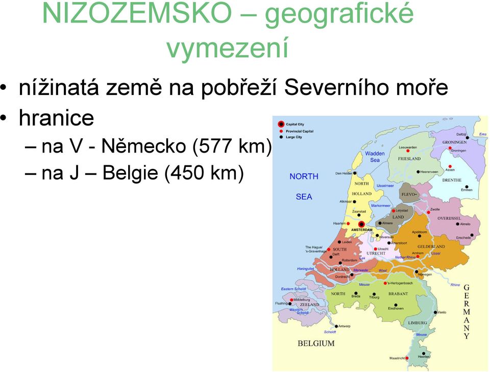 pobřeží Severního moře hranice