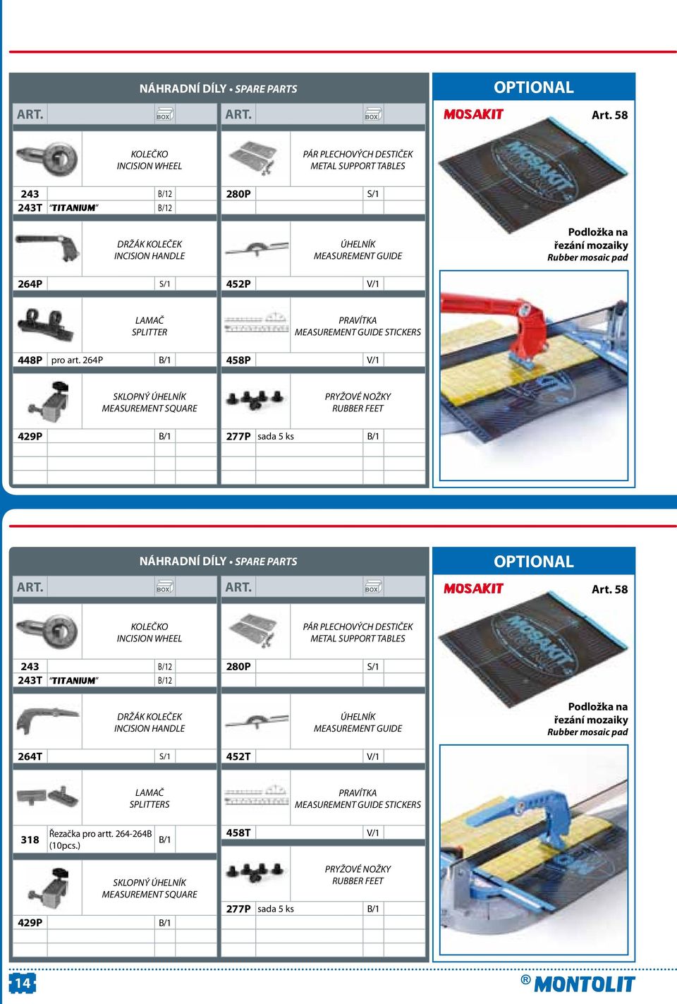 řezání mozaiky Rubber mosaic pad LAMAČ SPLITTER PRAVÍTKA MEASUREMENT GUIDE STICKERS 448P pro art.