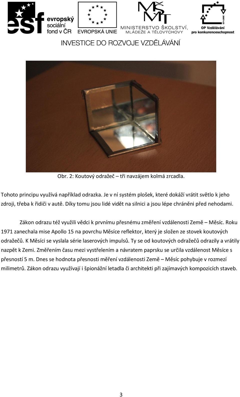 Pokusy z geometrické optiky Kapitola: Duté zrcadlo - PDF Free Download