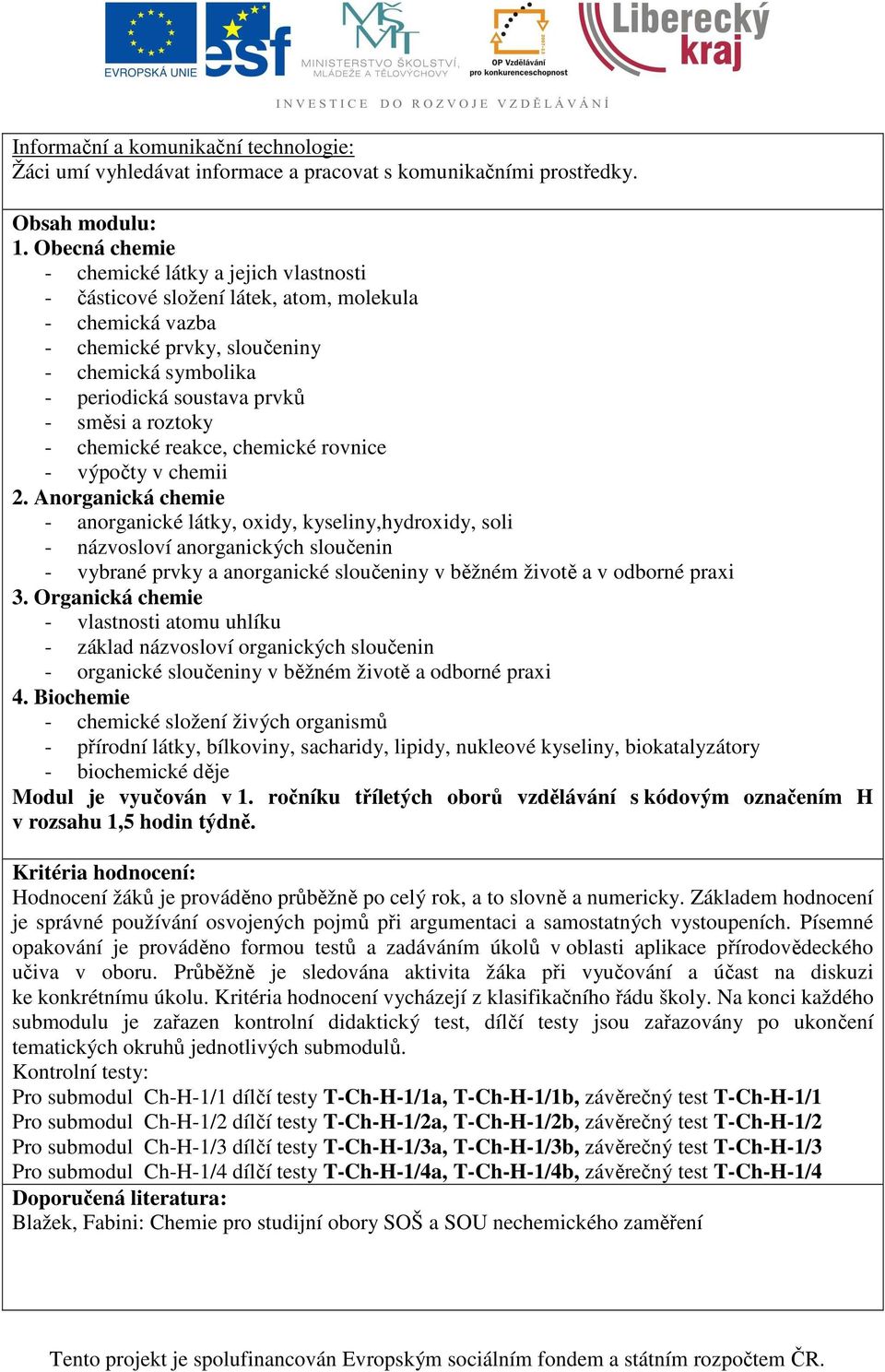 roztoky - chemické reakce, chemické rovnice - výpočty v chemii 2.