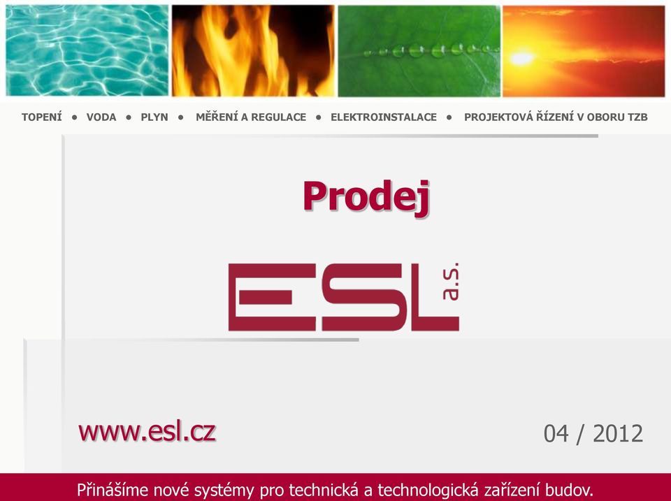 TZB Prodej www.esl.