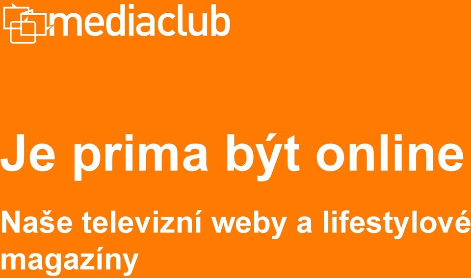 televizní weby