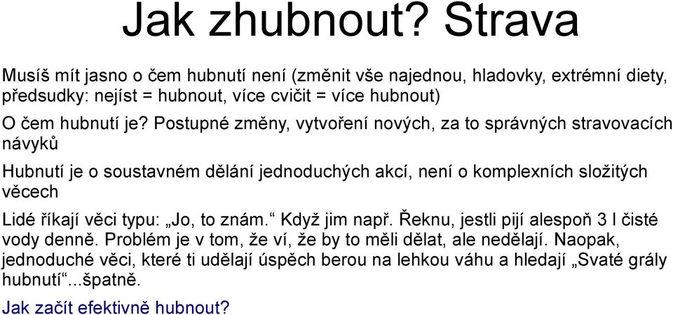 hubnutí je?