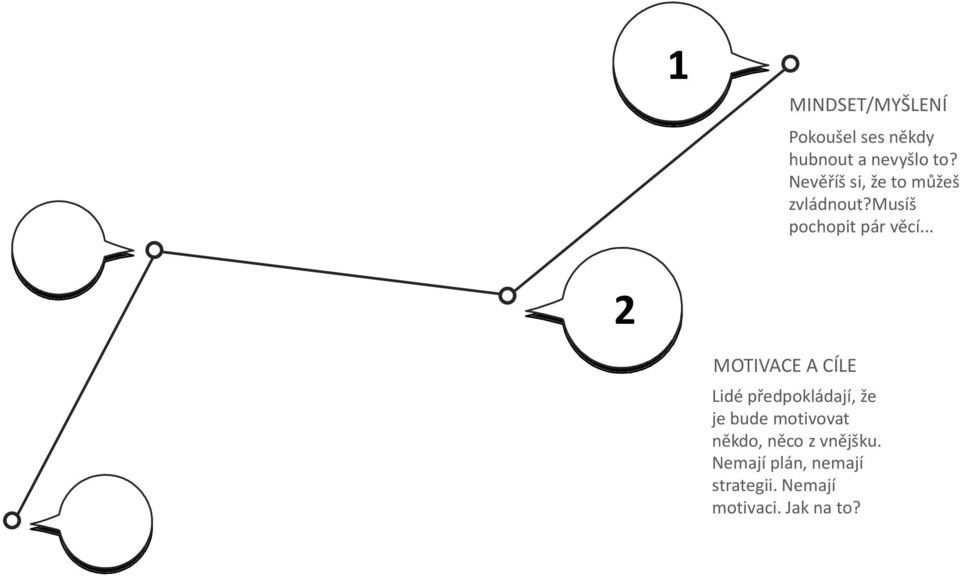 .. 2 MOTIVACE A CÍLE Lidé předpokládají, že je bude motivovat