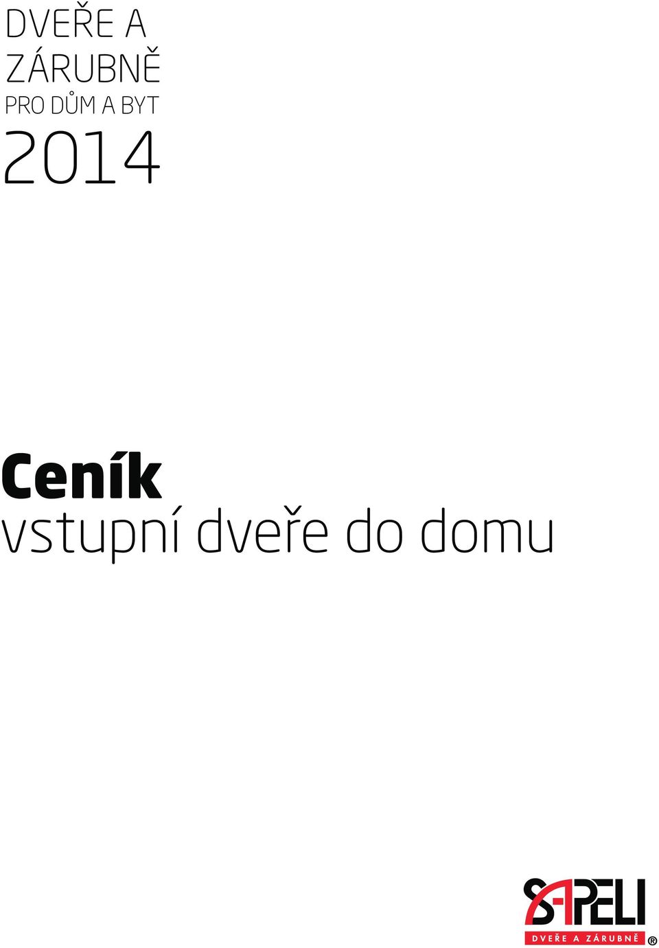 2014 Ceník