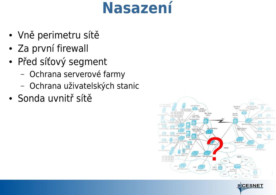 Ochrana serverové farmy Ochrana