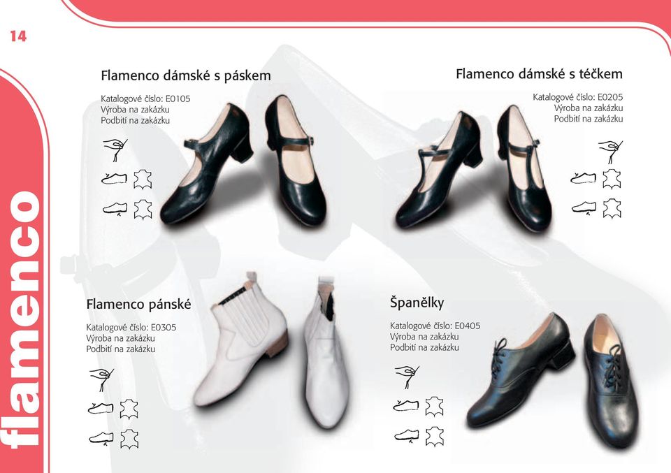 na zakázku flamenco Flamenco pánské Katalogové číslo: E0305