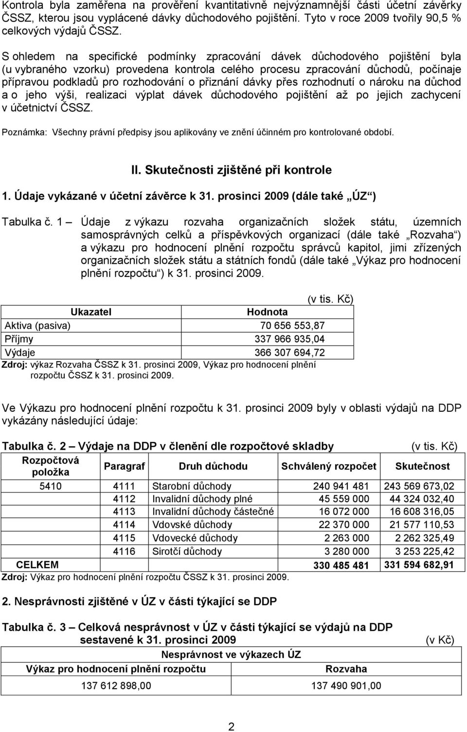 přiznání dávky přes rozhodnutí o nároku na důchod a o jeho výši, realizaci výplat dávek důchodového pojištění až po jejich zachycení v účetnictví ČSSZ.