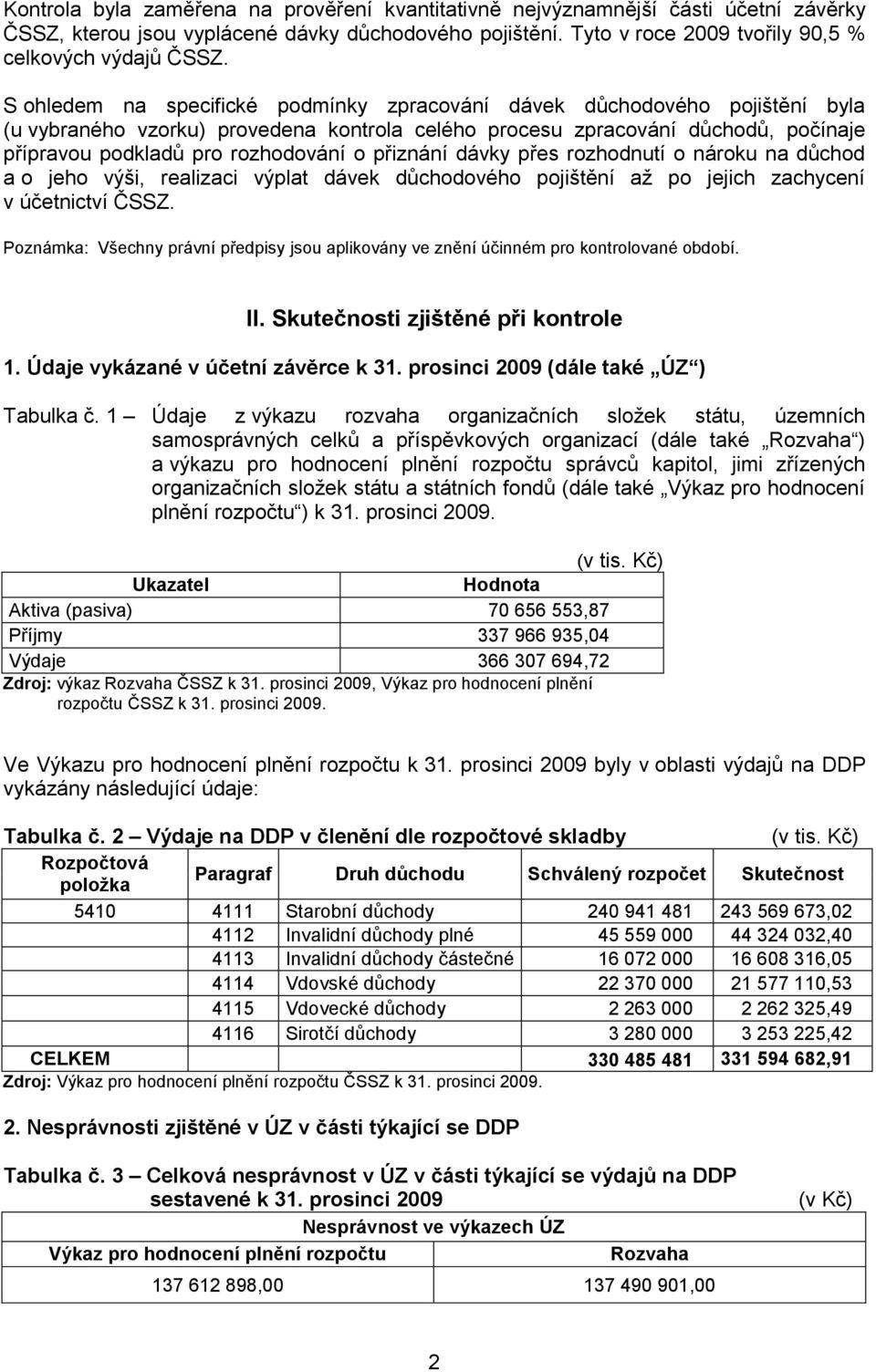 přiznání dávky přes rozhodnutí o nároku na důchod a o jeho výši, realizaci výplat dávek důchodového pojištění až po jejich zachycení v účetnictví ČSSZ.