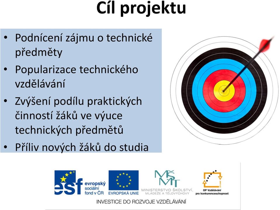 Zvýšení podílu praktických činností žáků ve