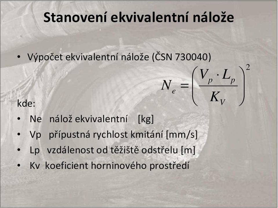 přípustná rychlost kmitání[mm/s] Lp vzdálenost od těžiště