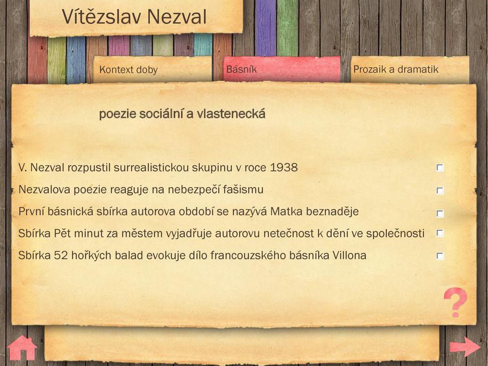 nebezpečí fašismu První básnická sbírka autorova období se nazývá Matka beznaděje