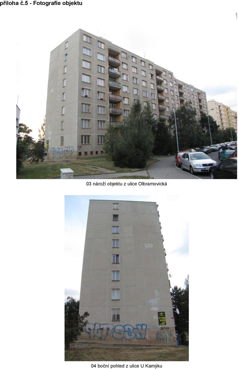 nároží objektu z ulice