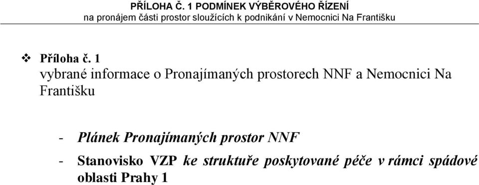 Na Františku - Plánek Prnajímaných prstr NNF - Stanvisk