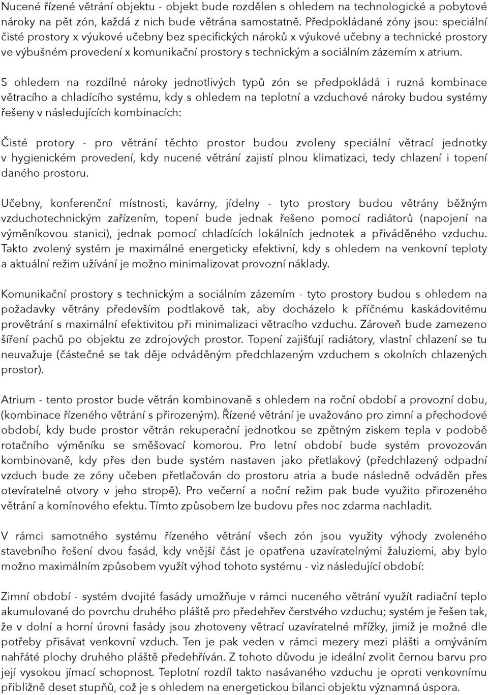 zázemím x atrium.